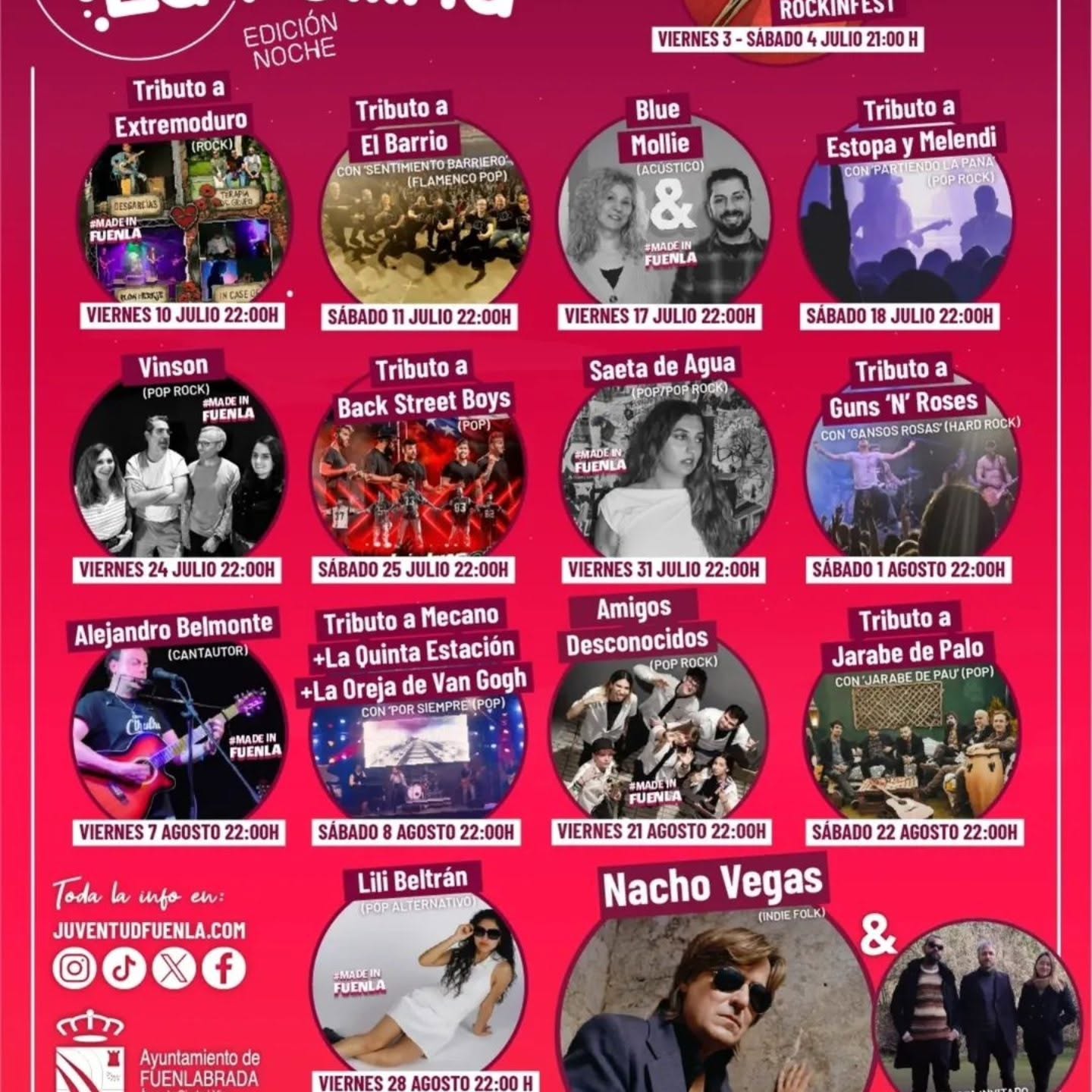 Vuelvo a casa: ¡concierto en Fuenlabrada!